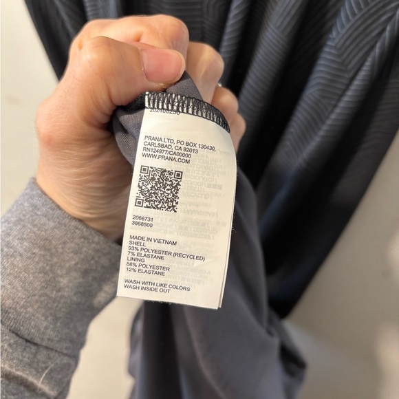 PrAna Lata Beach Maxi Dress Shadow Linea Cutout Back Built in Sports Bra Size M - Picture 7 of 8